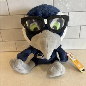NFL Seattle Seahawks Study Buddy Plush Stuffed Animal Mascot New With Tags